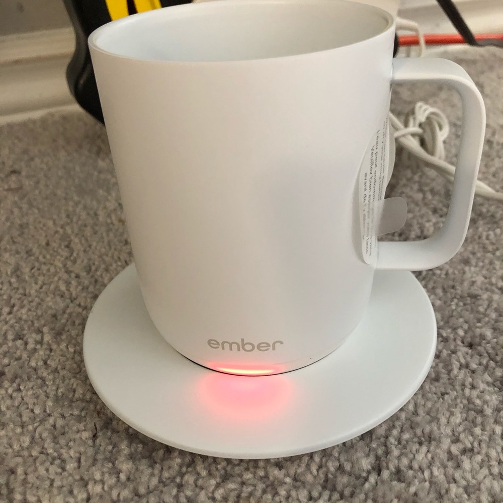 EMBER Temperature Control Ceramic Smart Mug White - Picture 3 of 8